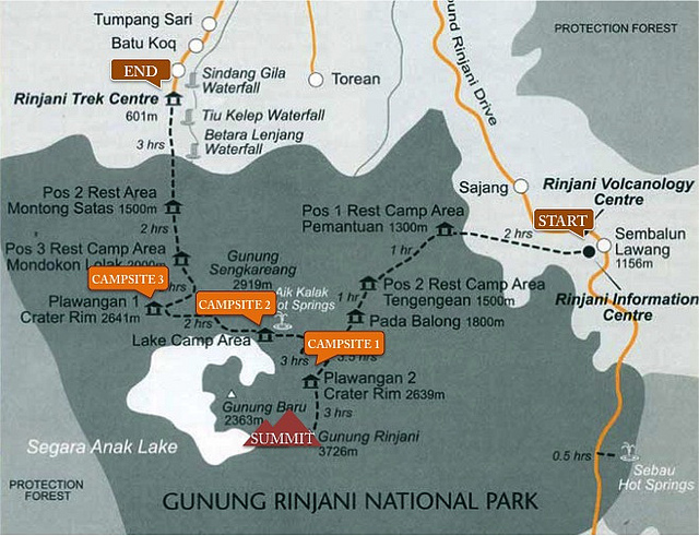 Senaru Gate Trail – Rinjani National Park